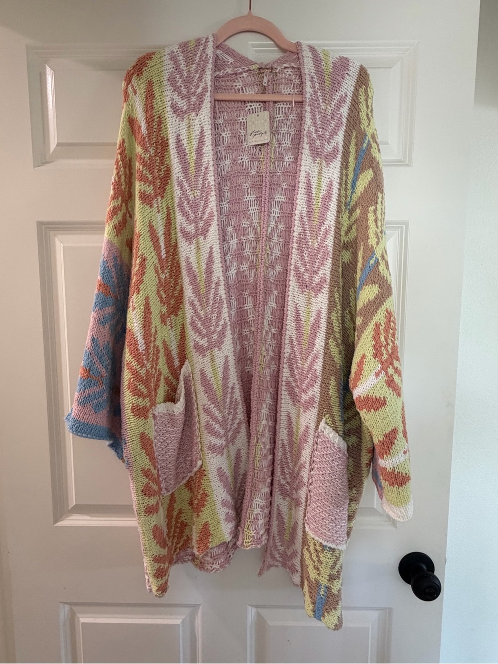 Free People Mallorca Cardigan Size M- Rare and Hard to Find! - Picture 3 of 4